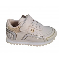 MICHAEL KORS MK03003256  ΠΑΙΔΙΚΟ ΠΑΠΟΥΤΣΙ SNEAKER ΚΟΡΙΤΣΙ ΕΚΡΟΥ